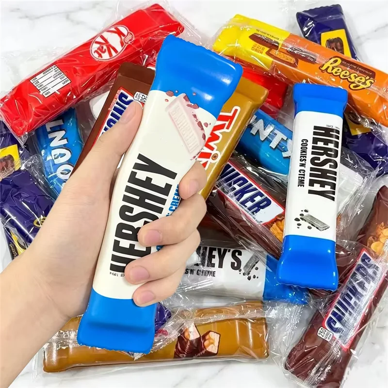 Chocolate Snack - Realistic Chocolate Snack Squishy Toy Slow