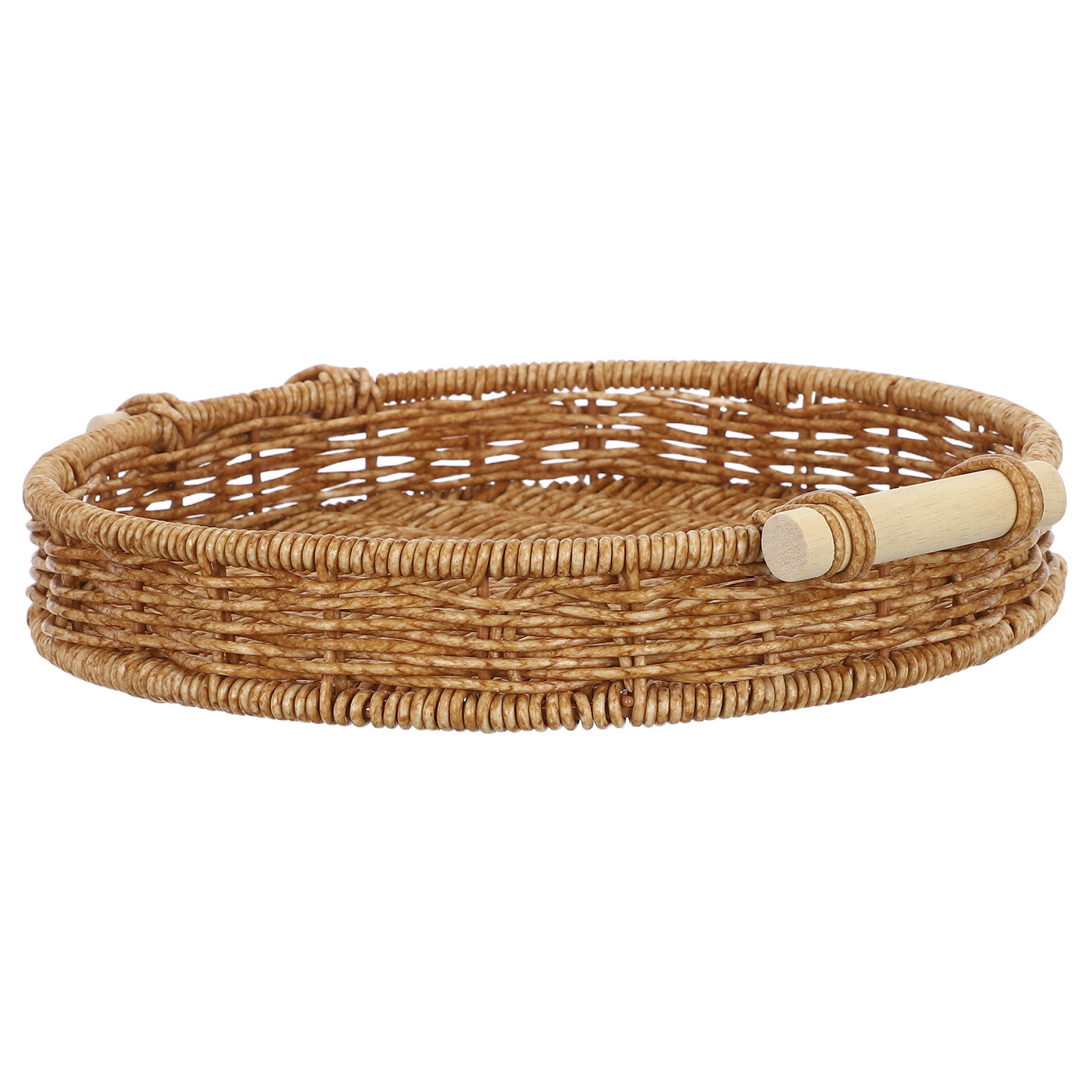 Imitation Rattan Bread Basket  - огляд і ціна Food Snacks Drinks