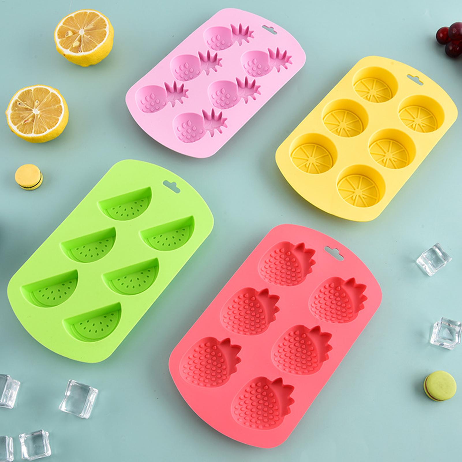 6 Cavity Fruit Shaped Silicone - огляд і ціна Gummy Candy