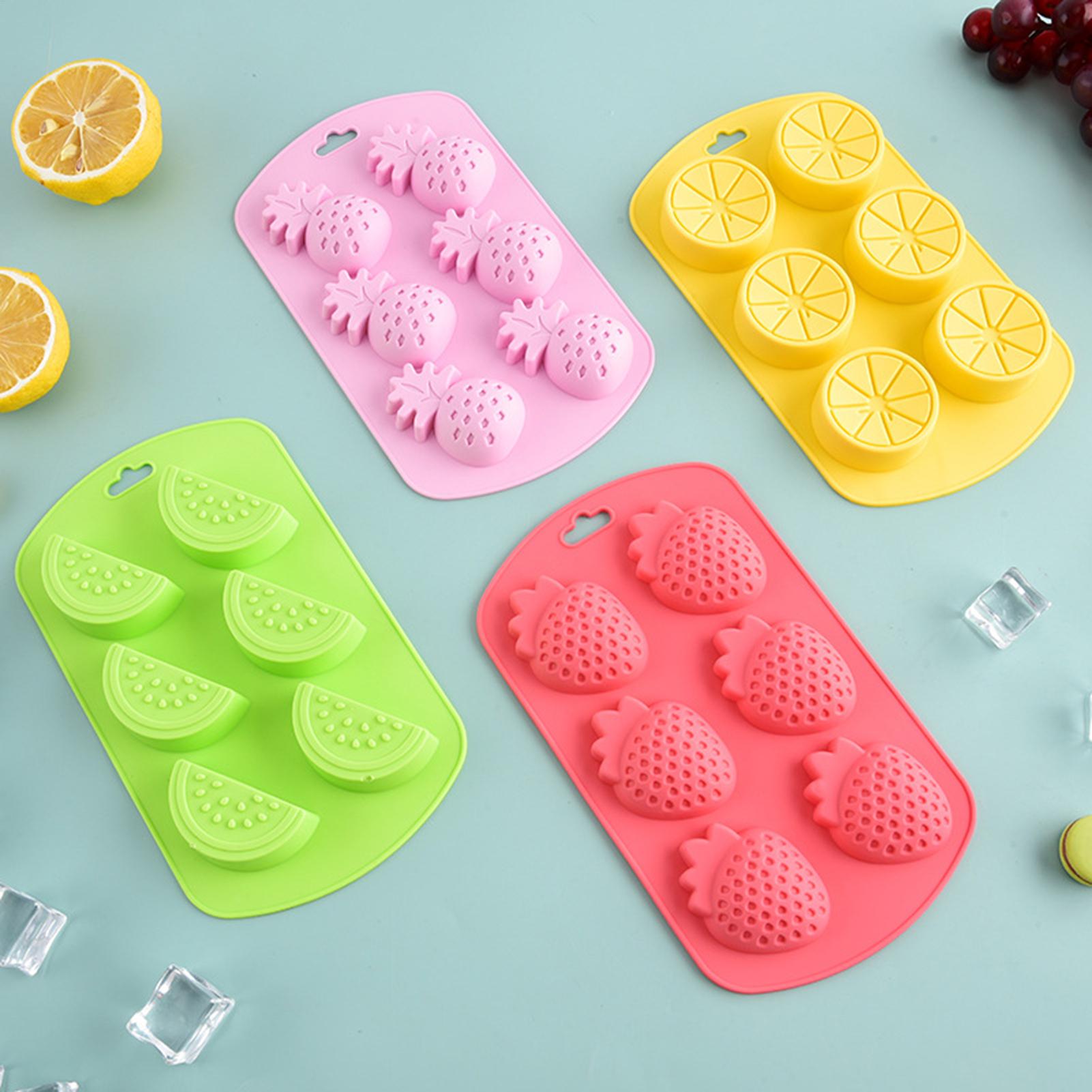 6 Cavity Fruit Shaped Silicone - огляд і ціна Gummy Candy