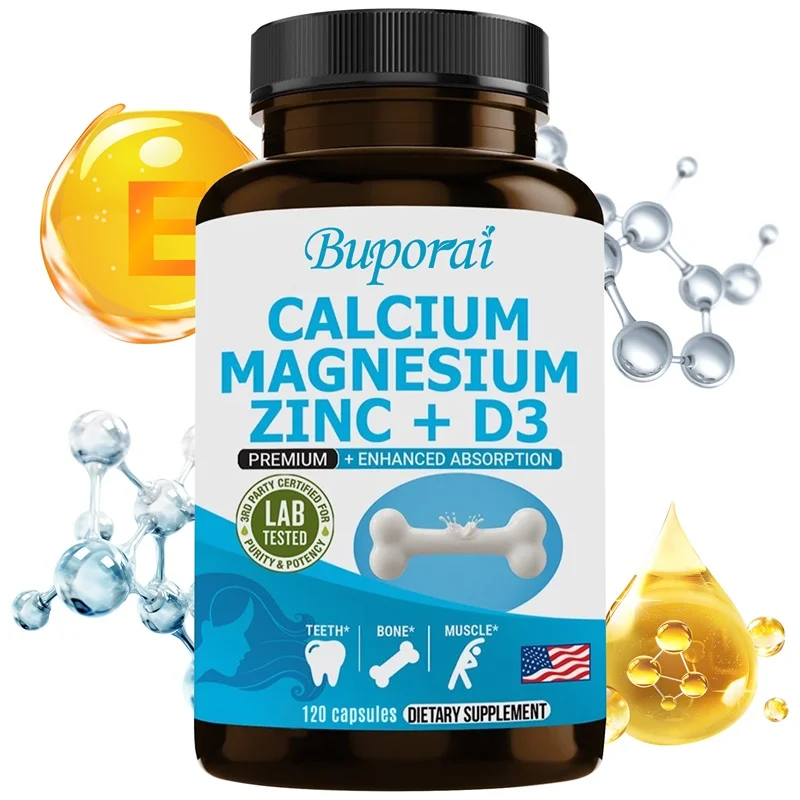 Calcium Magnesium Zinc Vitamin - огляд і ціна Protein Bar