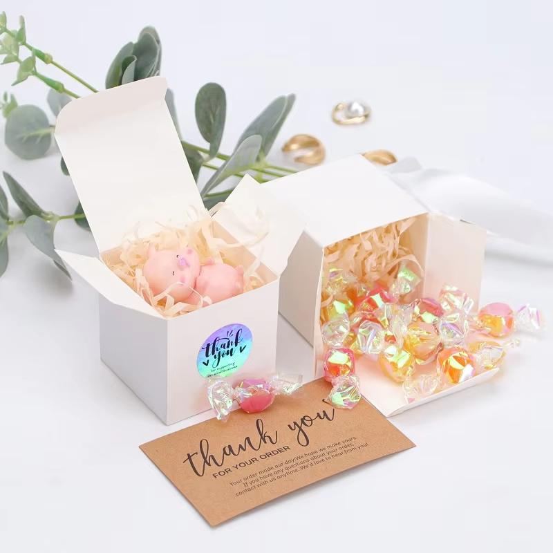 10Pcs Packaging Box Kraft Pack - огляд і ціна Cookies Pack