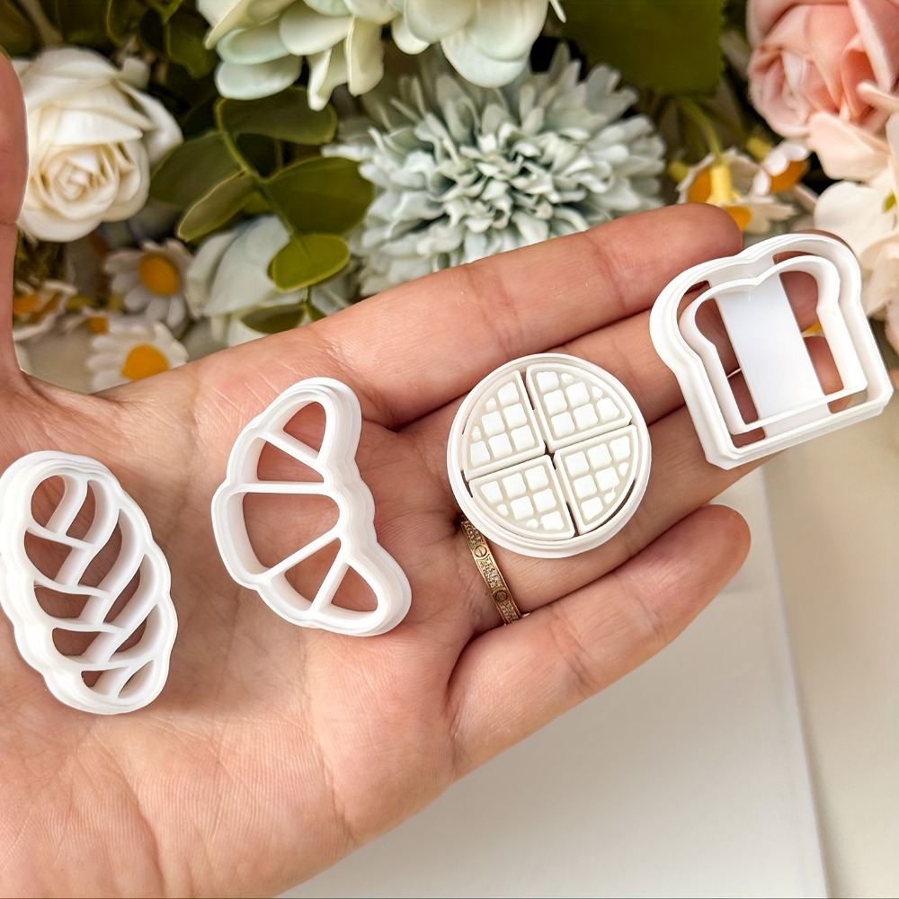 4Pcs Bread Themed Cookie Cutte - огляд і ціна Cookies Pack