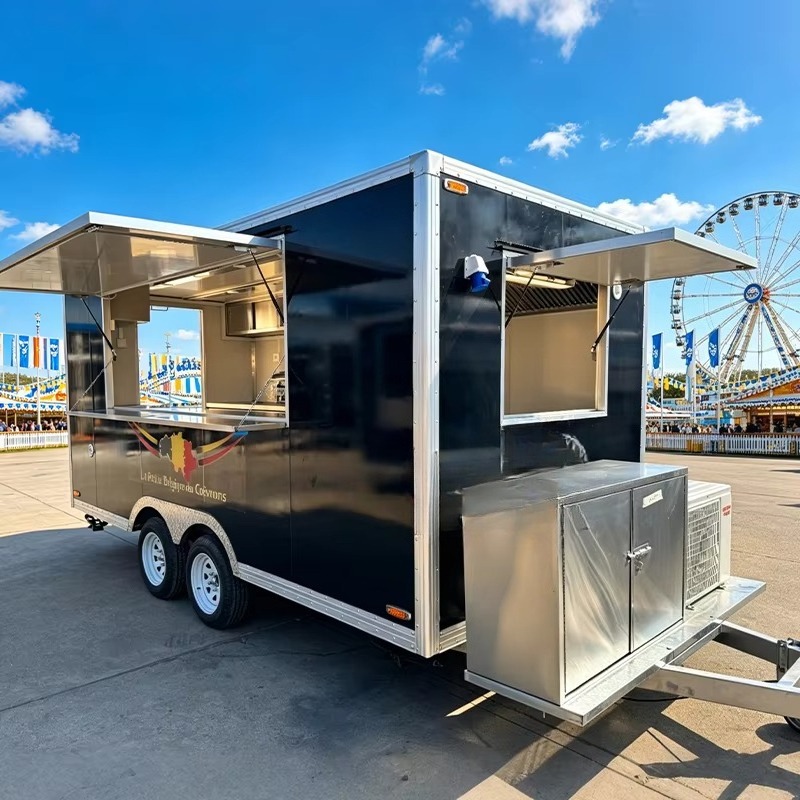 Commercial Food Trailer Fully  - огляд і ціна Food Snacks Catering